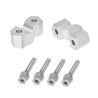 Voigt-MT Stuurverhogers 25mm S257+SO | Zilver