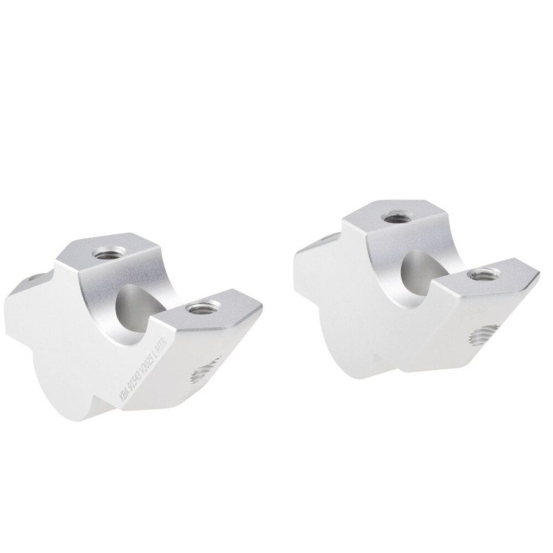 Voigt-MT Stuurverhogers 30mm/25mm V3025 | Zilver