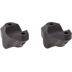 Voigt-MT Stuurverhogers 30mm/18mm V3018 | Zwart