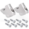 Voigt-MT Stuurverhogers V303M 30mm/21mm | Zilver