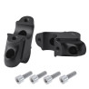 Voigt-MT Stuurverhogers 30mm/21mm VH1 | Zwart