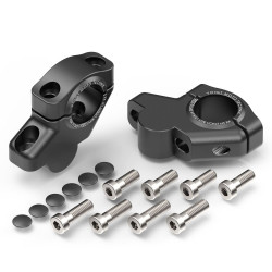 Voigt-MT Stuurverhogers 30mm/21mm VF3021 | Zwart