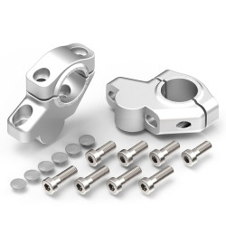 Voigt-MT Stuurverhogers 30mm/21mm VF3021 | Zwart