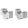 Voigt-MT Stuurverhogers 25mm FDS | Zilver