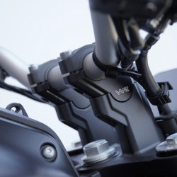 Voigt-MT Stuurverhogers 30mm/21mm VF3021Y | Zwart | Yamaha Tracer 9