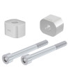 Voigt-MT Stuurverhogers 20mm B20C | Zilver