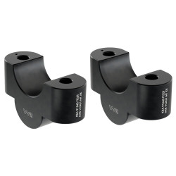 Voigt-MT Stuurverhogers 25mm FT25T | Zwart