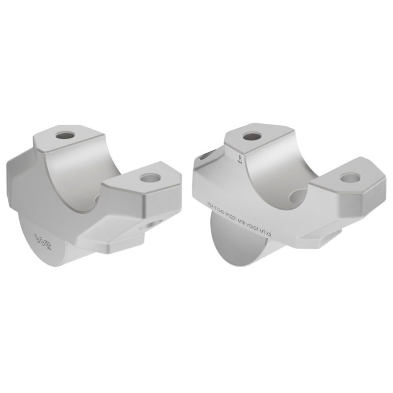 Voigt-MT Stuurverhogers VF3221 32mm/21mm | Zilver