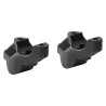 Voigt-MT Stuurverhogers 30mm/19mm | Zwart