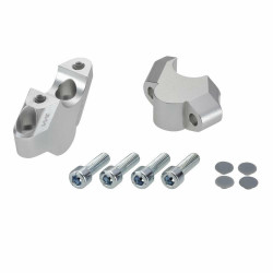 Voigt-MT Stuurverhogers 30mm/17mm V3017K | KTM 390 Duke - Voigt-MT Stuurverhogers 30mm/17mm V3017K | Zilver | KTM 390 Duke