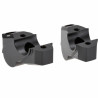 Voigt-MT Stuurverhogers 30mm/25mm YV3025 - Zwart