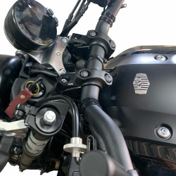 Voigt-MT Stuurverhogers 30mm/25mm YV3025 | Yamaha XSR700/XSR900 - Zwart