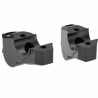 Voigt-MT Stuurverhogers 30mm/25mm YV3025 | Yamaha XT1200Z Super Tenere - Black
