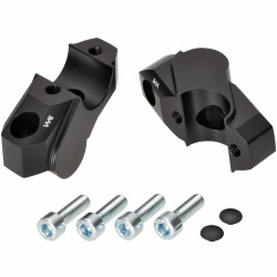Voigt-MT Stuurverhogers 30mm/25mm YV3025 | Yamaha XT1200Z Super Tenere - Zwart