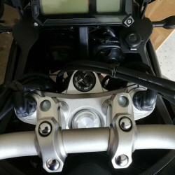 Voigt-MT Stuurverhogers 30mm/25mm YV3025 | Yamaha XT1200Z Super Tenere - Black