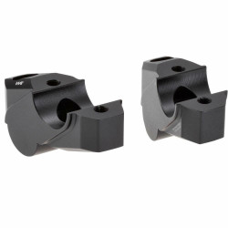 Voigt-MT Stuurverhogers 30mm/25mm YV3025 | Yamaha MT10 - Zwart