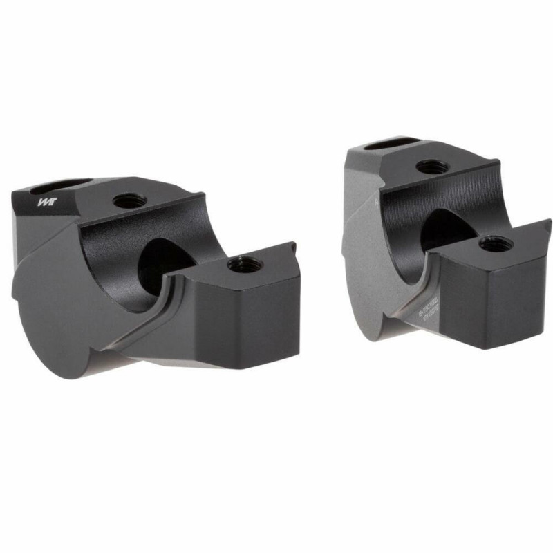 Voigt-MT Stuurverhogers 30mm/25mm YV3025 | Yamaha MT10 - Zwart