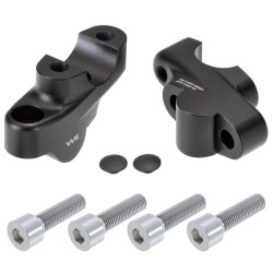 Voigt-MT Stuurverhogers 30mm/21mm VN3021 - Zwart