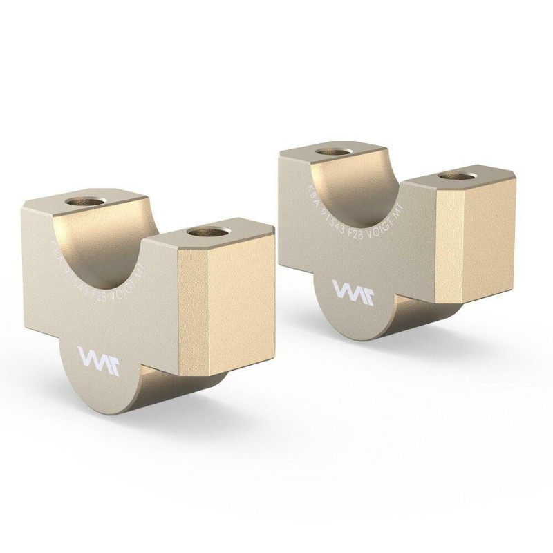 Voigt-MT Stuurverhogers 28mm F28 | Yamaha Tracer 900 - Grijs/goud