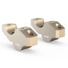 Voigt-MT Stuurverhogers 28mm/20mm V2820 | Yamaha Tracer 900 - Grijs/goud