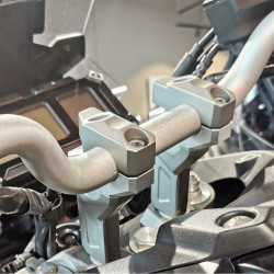 Voigt-MT Stuurverhogers 28mm/20mm V2820 | Yamaha Tracer 900 - Grijs/goud