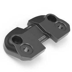 Voigt-MT Stuurverhogers BV2322 25mm/22mm - Zwart