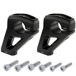 Voigt-MT Stuurverhogers 30mm/26mm V3026 - Zwart