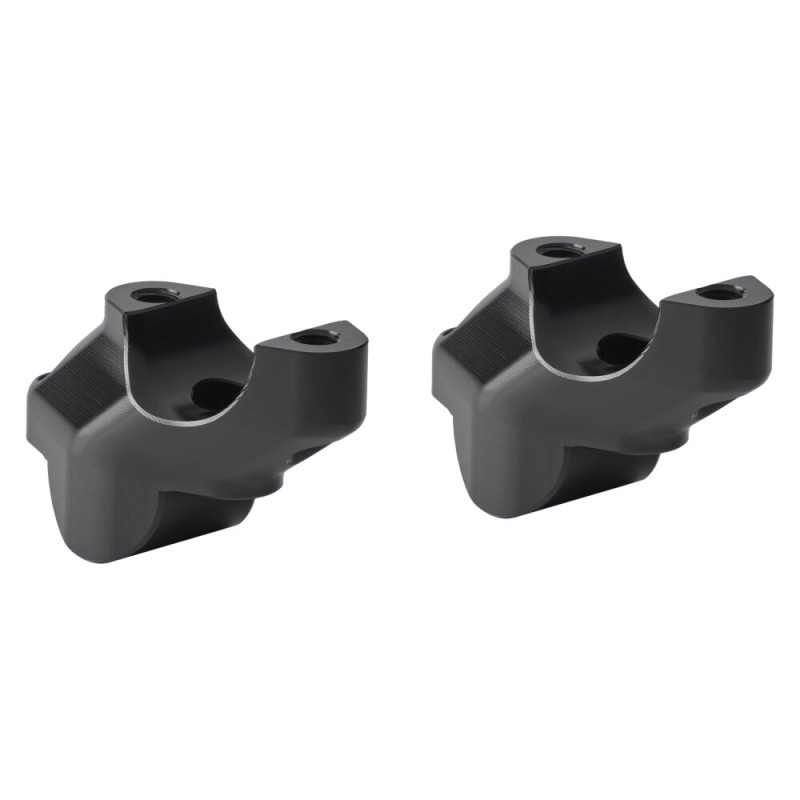 Voigt-MT Stuurverhogers 30mm/19mm - Zwart