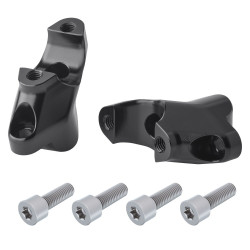 Voigt-MT Stuurverhogers 30mm/19mm - Zwart