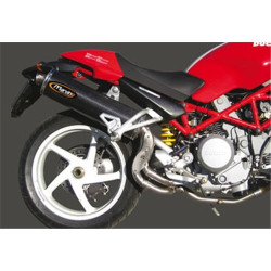 Marving Kat vervanger Superline | Zilver | Ducati 800 Monster S2R & 996 Monster S4R