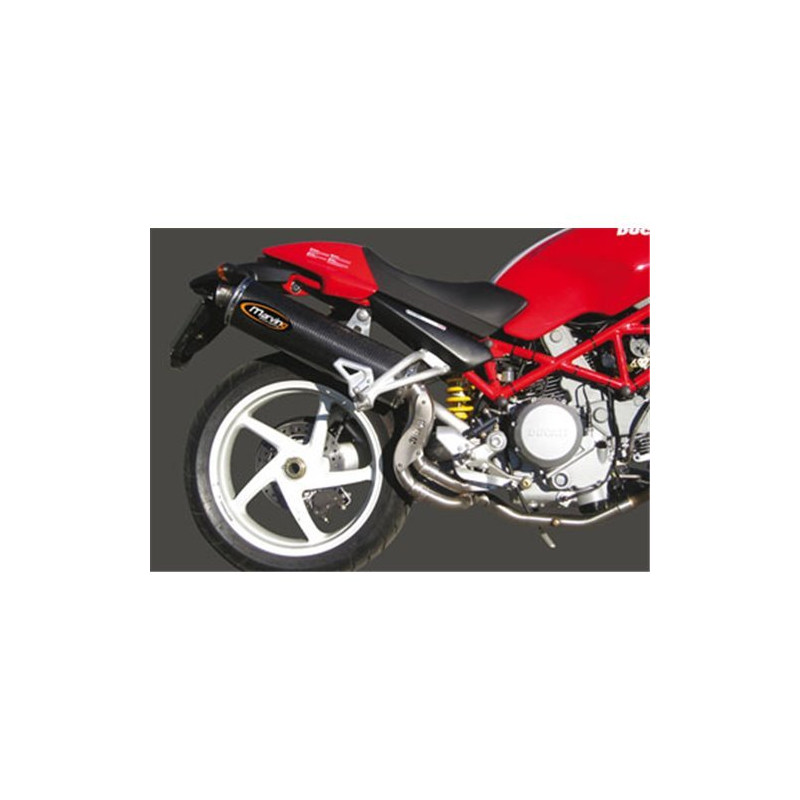 Marving Kat vervanger Superline | Zilver | Ducati 800 Monster S2R & 996 Monster S4R