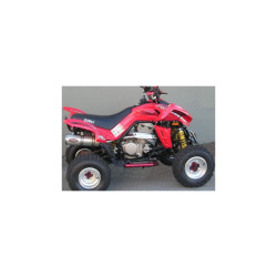 Marving Uitlaatsysteem Small Oval | Zilver | Dinli 450