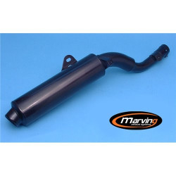 Marving Uitlaat EDR | Zwart | Yamaha XT600