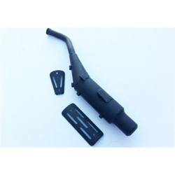 Marving Uitlaat EDR | Zwart | Suzuki DR500S