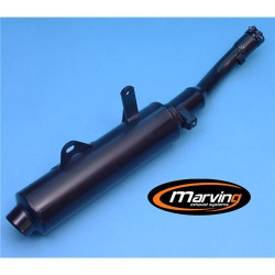 Marving Uitlaat EDR | Zwart | Kawasaki KLR570/KLR600