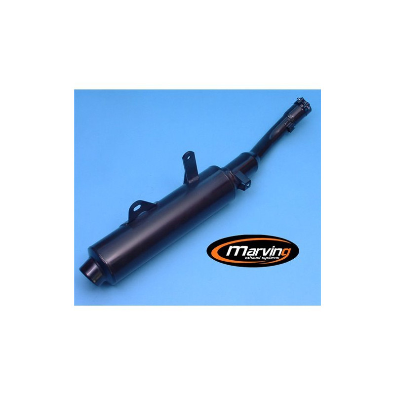 Marving Uitlaat EDR | Zwart | Kawasaki KLR570/KLR600