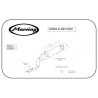 Marving Uitlaat EDR | Zwart | Honda XL600LM/XL600RM