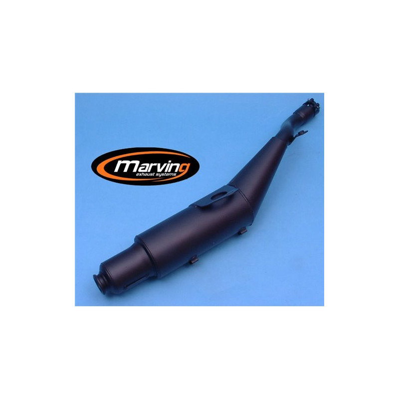 Marving Uitlaat EDR | Zwart | Honda XL500S