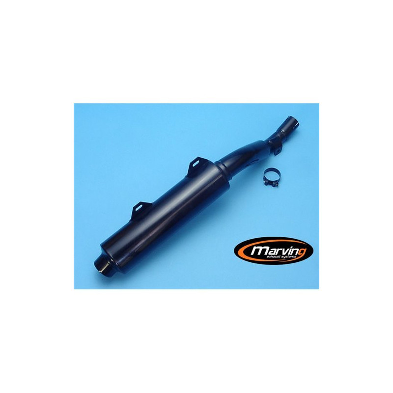 Marving Uitlaat EDR | Zwart | Yamaha XT600E