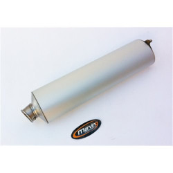 Marving Uitlaat Big Oval | Zilver | Honda CBR900RR