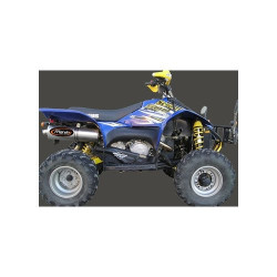 Marving Uitlaat Big Oval | Zilver | Polaris 500 Scrambler