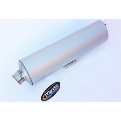 Marving Uitlaat Big Oval | Zilver | Suzuki GSX750R