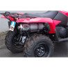 Marving Uitlaat Big Oval | Zilver | Suzuki King Quad 700/750