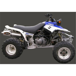 Marving Uitlaat Big Oval | Zilver | Yamaha YFM350R Warrior