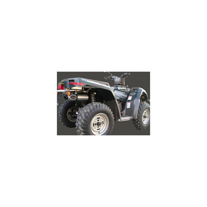 Marving Uitlaat Round | Zilver | Bombardier Outlander 400