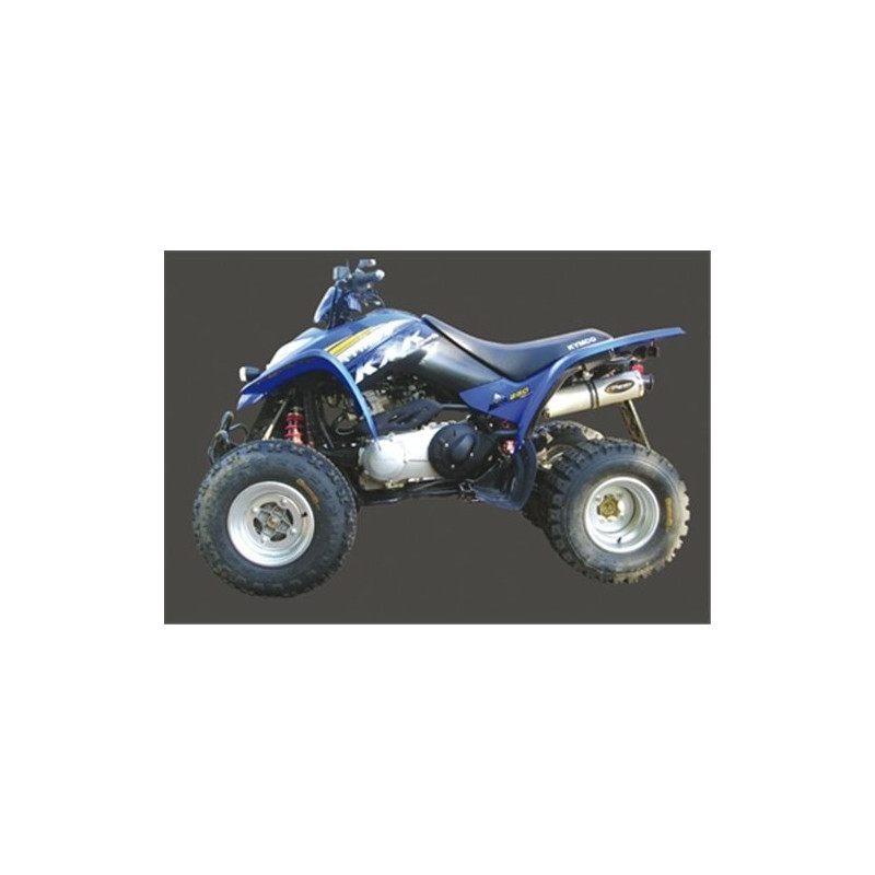 Marving Uitlaatsysteem Round | Zilver | Kymco 250 KXR