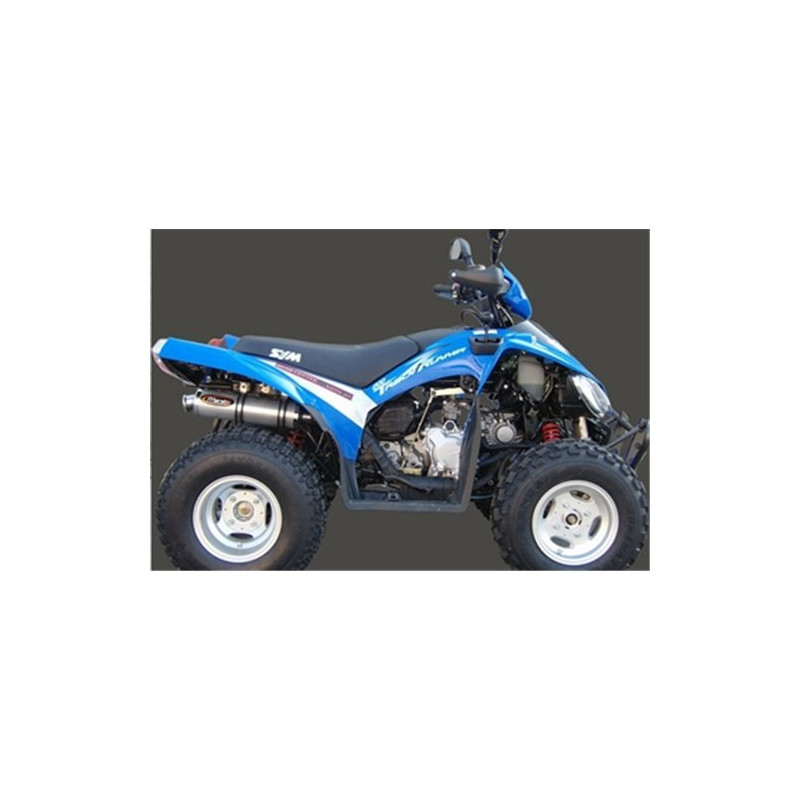 Marving Uitlaat Round | Zilver | Sym 200 Truck Runner