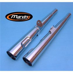 Marving Uitlaten Marvi | Chroom | Honda CB250N/CB400N