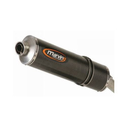 Marving Uitlaat Small Oval | Carbon | Kawasaki ER-5