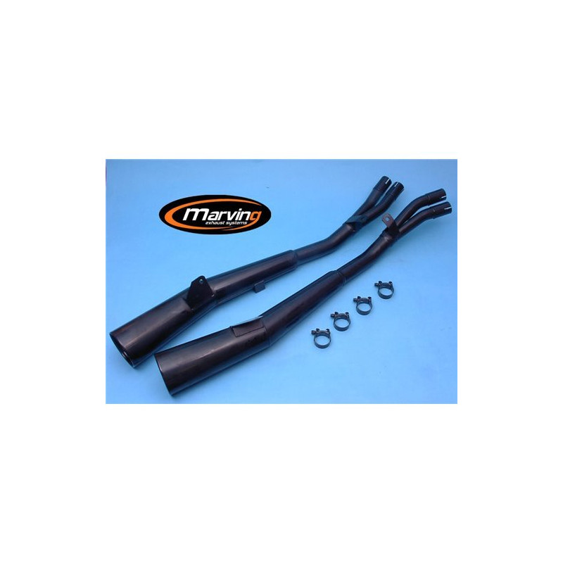 Marving Uitlaten Master | Zwart | Honda CBX650F